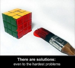 problems, solutions, quote