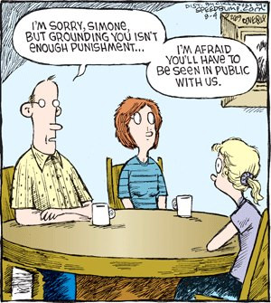 sorry simone but grounding you isn’t enough punishment. I’m ...