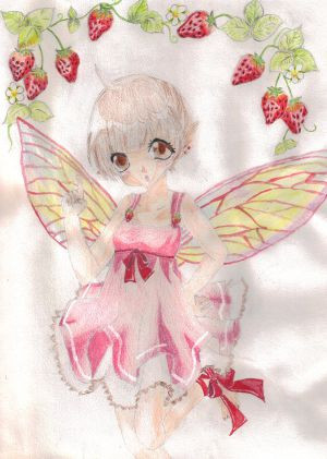 Little Strawberry Fairy by Cutie-pie-Krissy