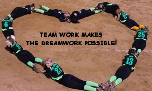 Softball Team Quotes But as a team, combining the