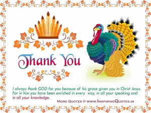 Thanks You, I always thank God for you because of his grace given you ...