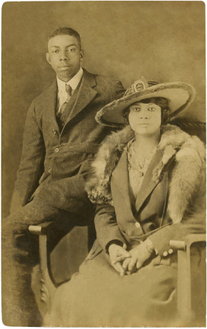 Old Photo African American Couple!