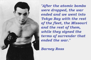 Barney ross quotes 1