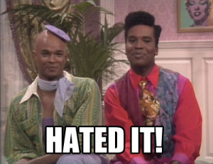 Blaine and Antoine, the characters from the 