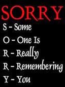 Thus Im sorry quotes for him from the heart