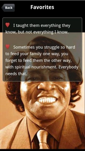 View bigger - James Brown Quotes for Android screenshot