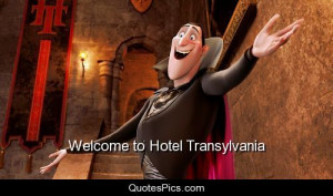 Welcome to Hotel Transylvania! – Dracula