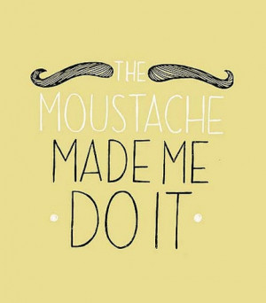 Silly Moustache DIY Projects from Babble
