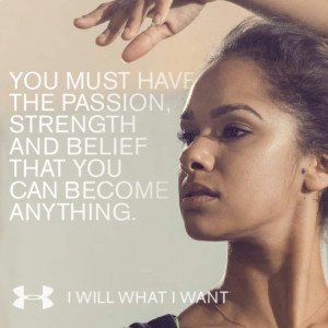 of American Ballet Theatre ballerina Misty Copeland from Under Armour ...