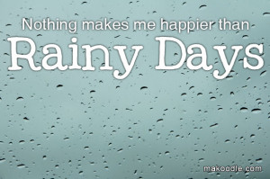 Lazy Rainy Days.....and a Giveaway Teaser!