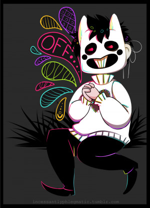 ... see, i'm obsessed with OFF at the moment... Mostly Zacharie though