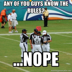 Sorry part-time refs, but in NFL personal and professional lives don ...