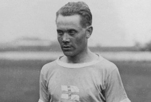 Paavo Nurmi in 1924 Wikimedia Commons