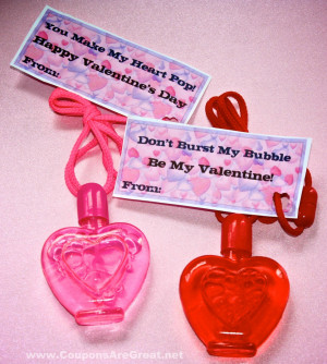 ... to Candy – Bubbles for Valentine’s Day (Including Tag PDF