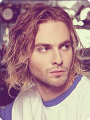 One of the coolest gothic hairstyles for the men who wish to have long ...