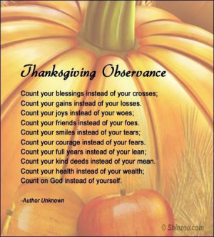 Thanksgiving poems 5