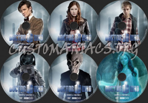 doctor who series 6 volume 2 dvd label
