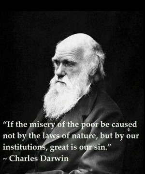 If the misery of the poor be caused not by the laws of nature, but by ...