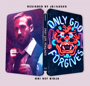 Your Artwork As Only God Forgives Steelbook Cover