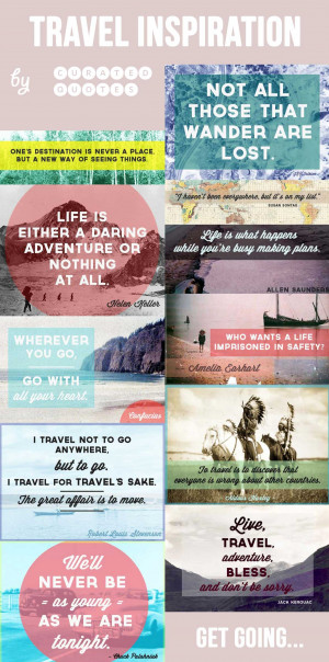 The 10 Best Travel Quotes Infographic