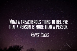 Paper towns quote- 