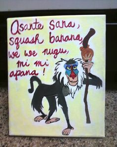 rafiki quotes asante sana squash banana Rafiki!