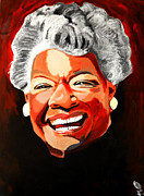Maya Angelou Tapestries-textiles - MotherAngelou by Saheed Fawehinmi