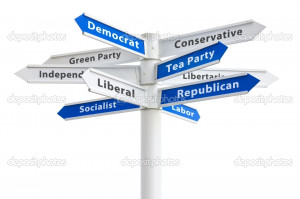 Different ideological paths
