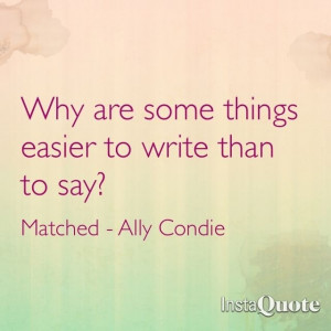 ... Quotes, Matching Series Quotes, Matching Quotes Ally Condi, Quotes