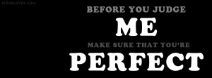 ... sure that you are perfectattitude quotes quotes facebook cover photo