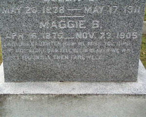 Epitaphs at Greenwood Cemetery