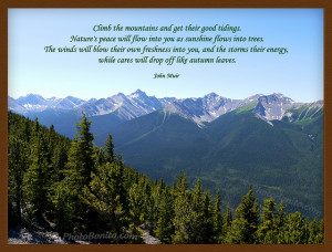 My favorite John Muir quote