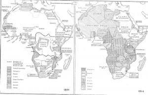 Map: Scramble for Africa (1891-1914)