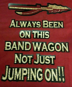exactly! FSU born and FSU bred baby! 21 years to life of being a part ...