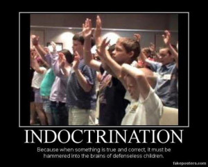 indoctrination, children, christianity