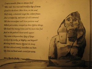 Poem Ozymandias by Percy Bysshe Shelley