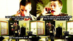 cute, funny, quotes, stiles stilinski, teen wolf