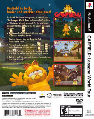 Garfield Lasagna World Tour...