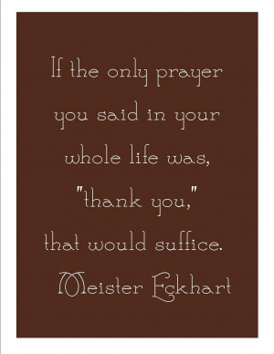 Thanksgiving Quote with Free Printable