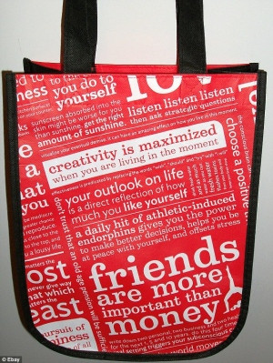 That image shows the bag in question. right next to the quote is ...