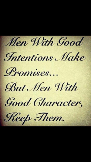 Integrity, one of the MOST important qualities to look for. My female ...
