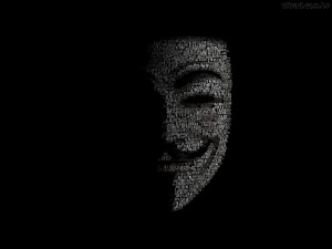Máscara dos Anonymous