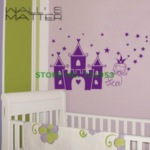 Princess Castle Stars Wall