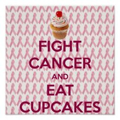 Inspirational Cancer Quotes: Fight Cancer and Eat Cupcakes More