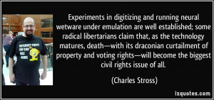 Experiments in digitizing and running neural wetware under emulation ...