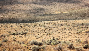 Oregon Trail still visible, with the landscape little changed