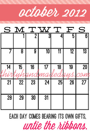 October Calendar: Check Your Headlights