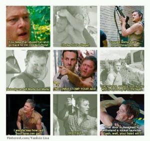 Awesome Daryl Dixon Quotes. Booyah