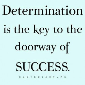 Determination=focus