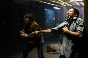 Silas Weir Mitchell and JJ Morris in 'Grimm'.